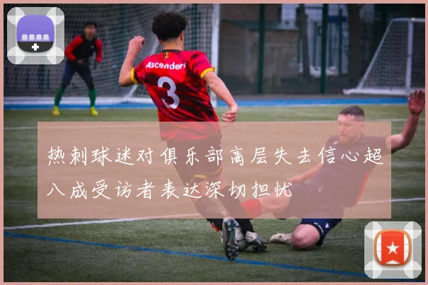 热刺球迷对俱乐部高层失去信心超八成受访者表达深切担忧